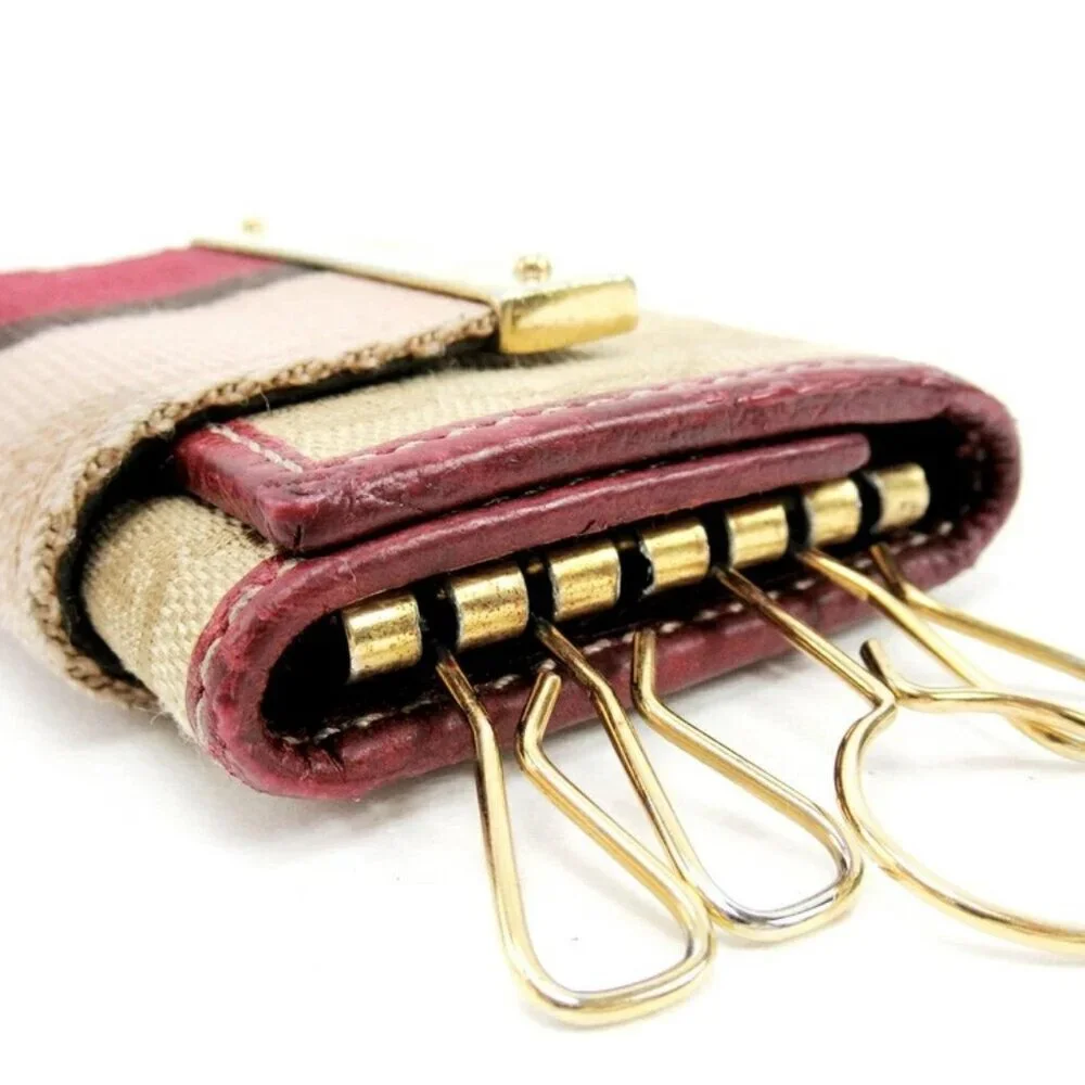 GUCCI Key holder Beige bordeaux Women Authentic secondhand - Picture 2 of 7
